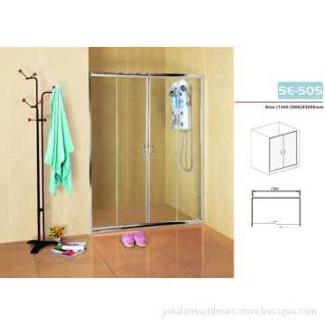 Sliding Open Style and Shower Enclosures Type luxury sliding shower room
